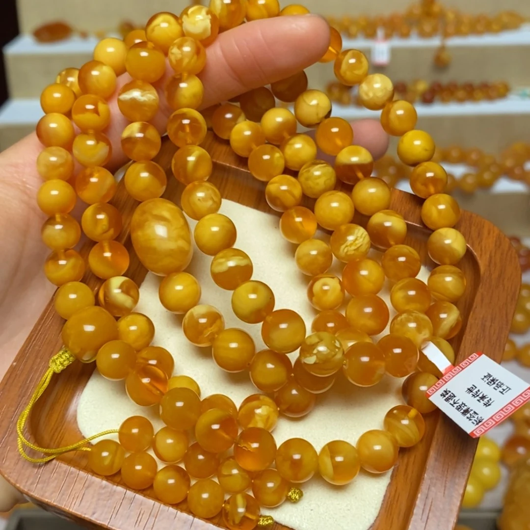 【闪购商品】未镶嵌蜜蜡手链手串
