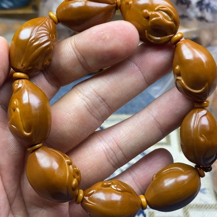 橄榄核手串/手链橄榄核雕工艺手串