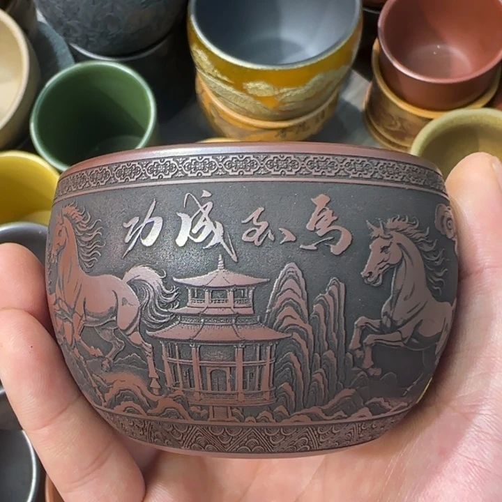 茶杯紫砂全手工制作工艺