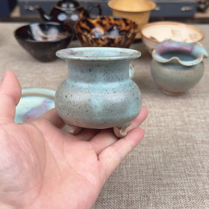 摆件陶瓷旧藏摆件