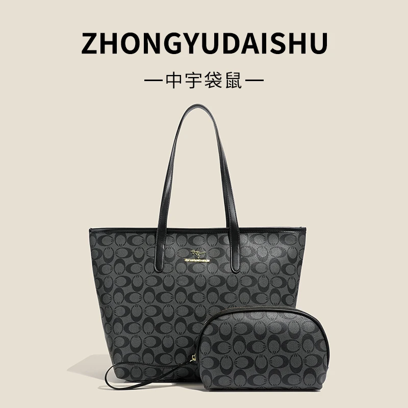 新款大容量托特包百搭女包单肩包子母包潮流女包6857