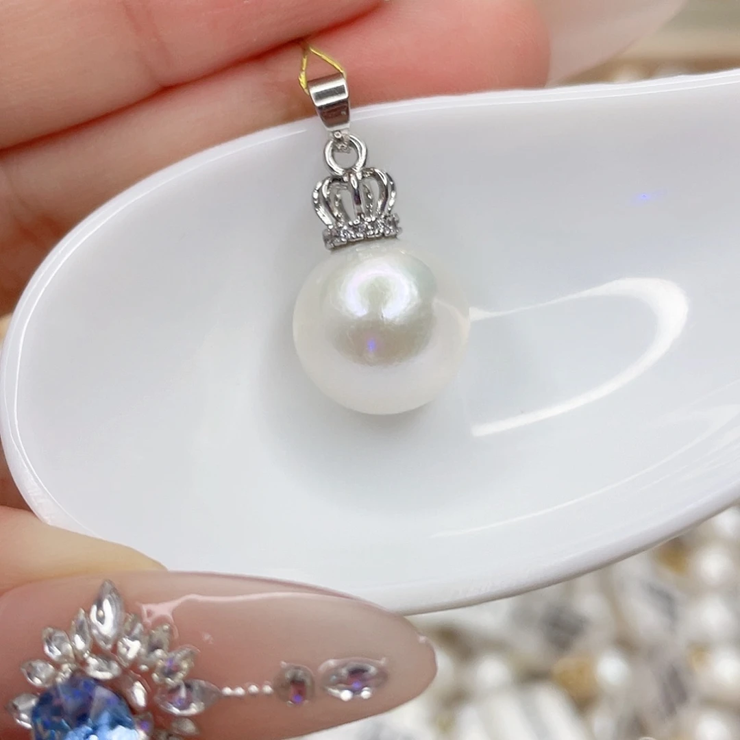 淡水珍珠未镶嵌吊坠(赠链)