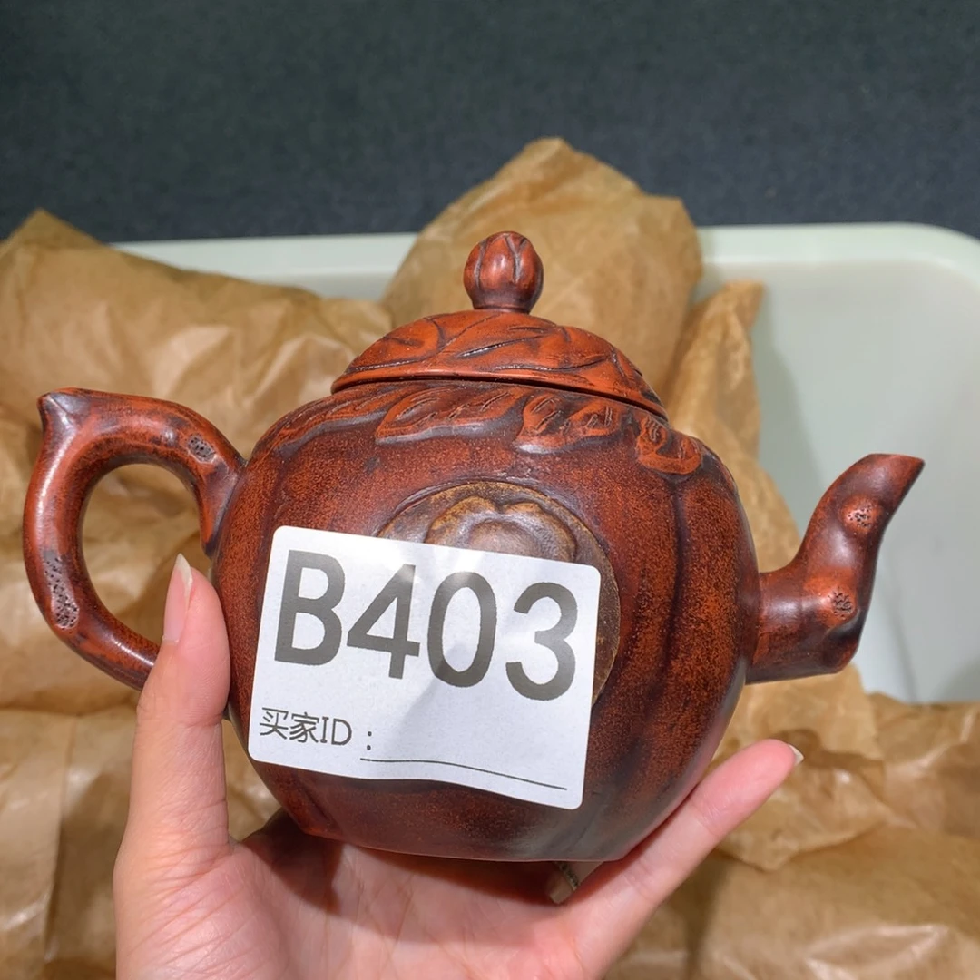 茶壶粗砂紫砂茶壶403