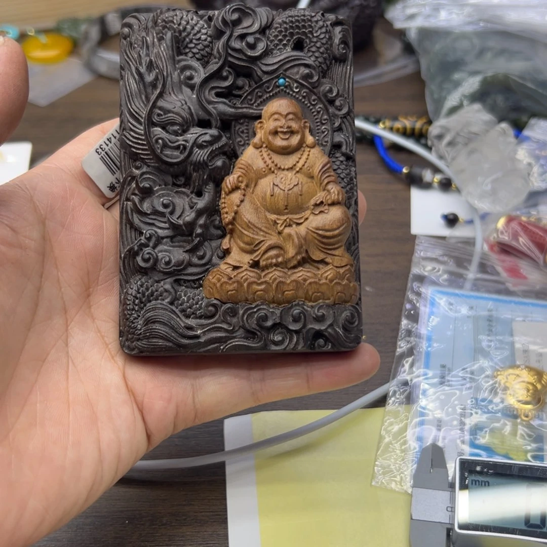 阴沉木佛公牌子编号720