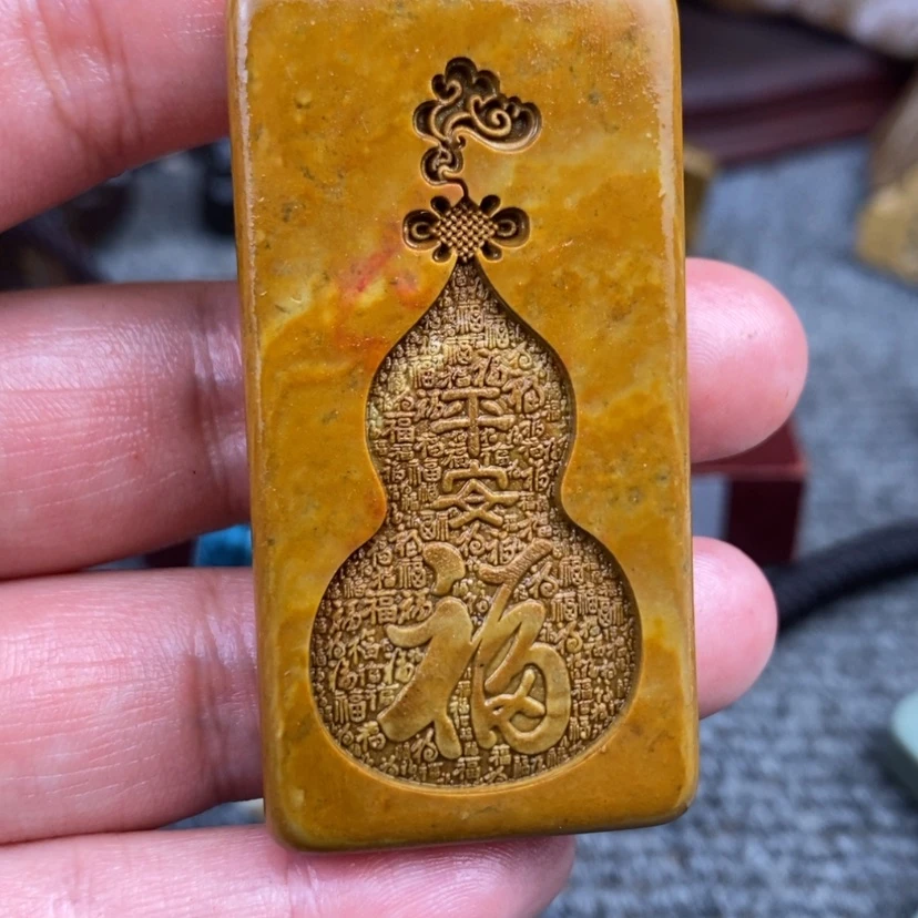 【闪购商品】原石雕刻手把件