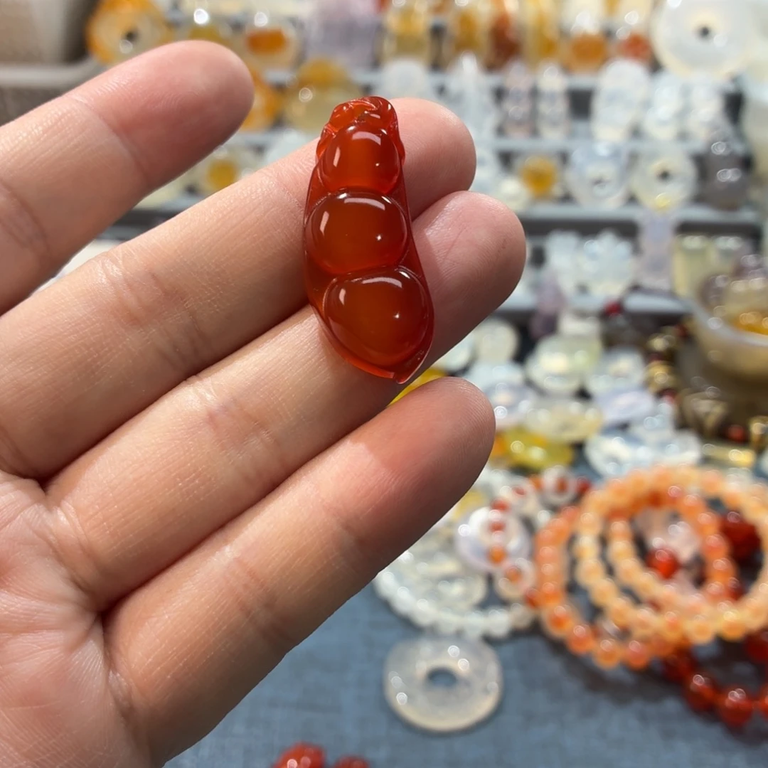 巴***仙玛瑙/玉髓未镶嵌吊坠(不含链)