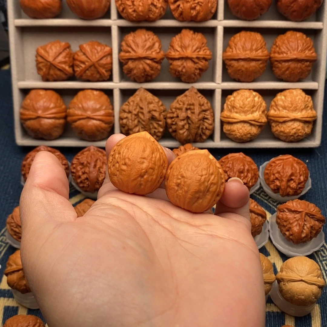 把件文玩核桃小红帽