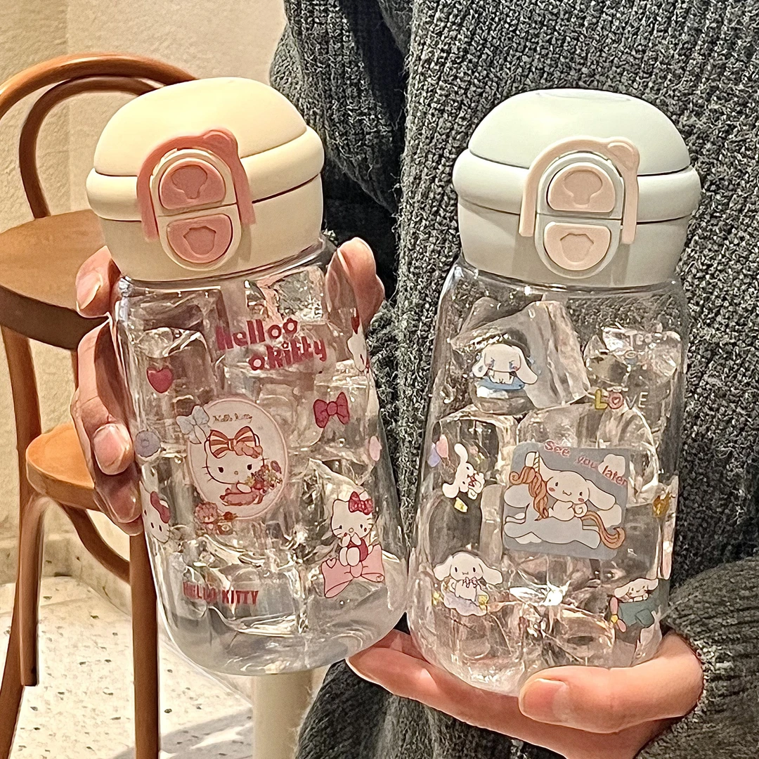 ins可爱牛奶杯上班便携吸管杯高颜值女生学生新款2025双饮塑料杯