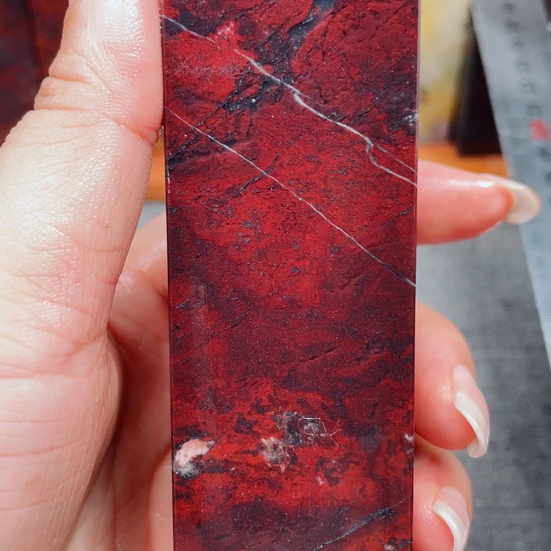 【闪购商品】玉桂林鸡血玉印章素章