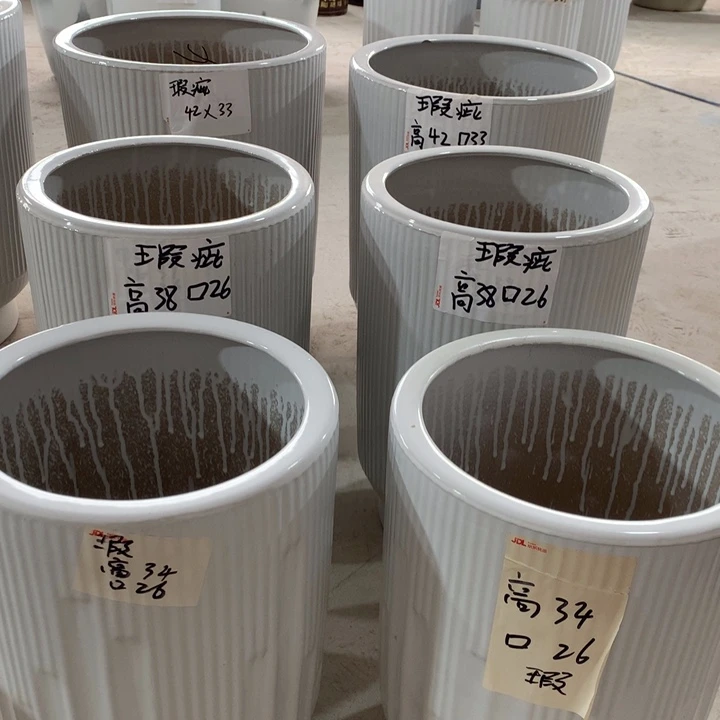 【闪购商品】红陶高温陶瓷花盆默认瑕疵