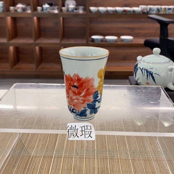 釉下老陶泥手工绘制