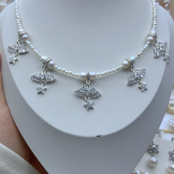 淡水珍珠未镶嵌颈饰