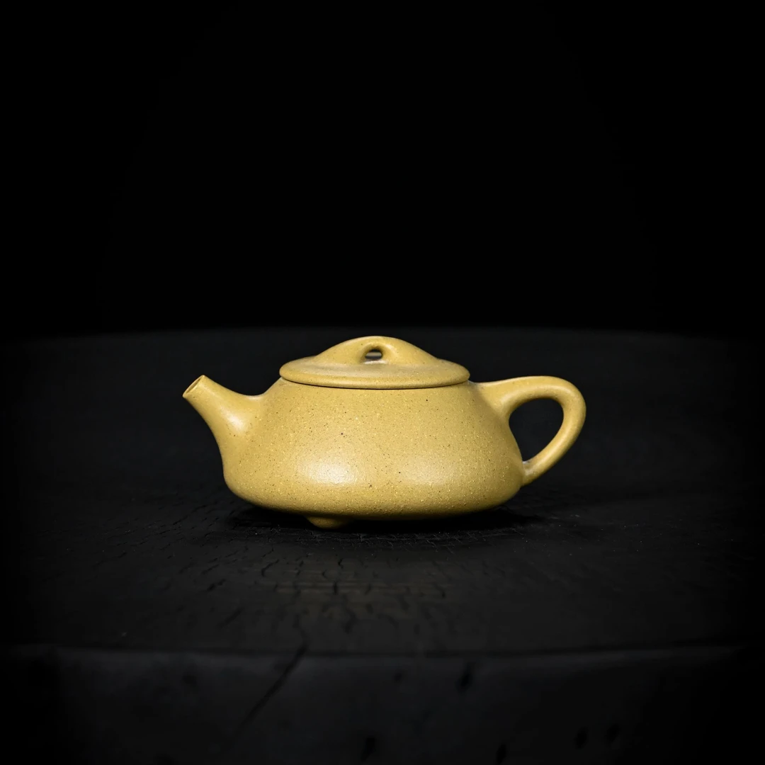 【本绿·满瓢】原矿紫砂本绿手制精美满瓢155cc