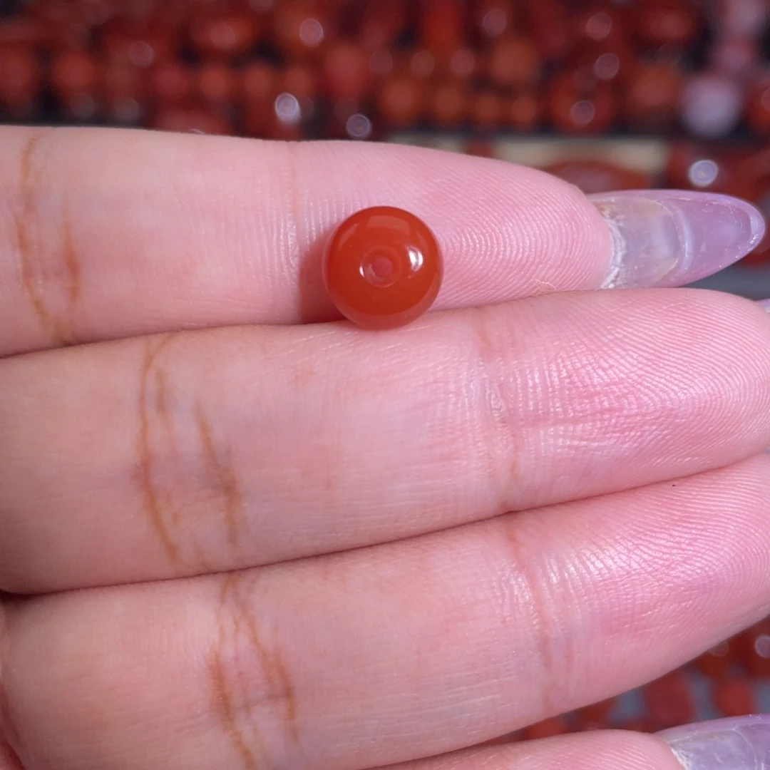 南红玛瑙未镶嵌扣子
