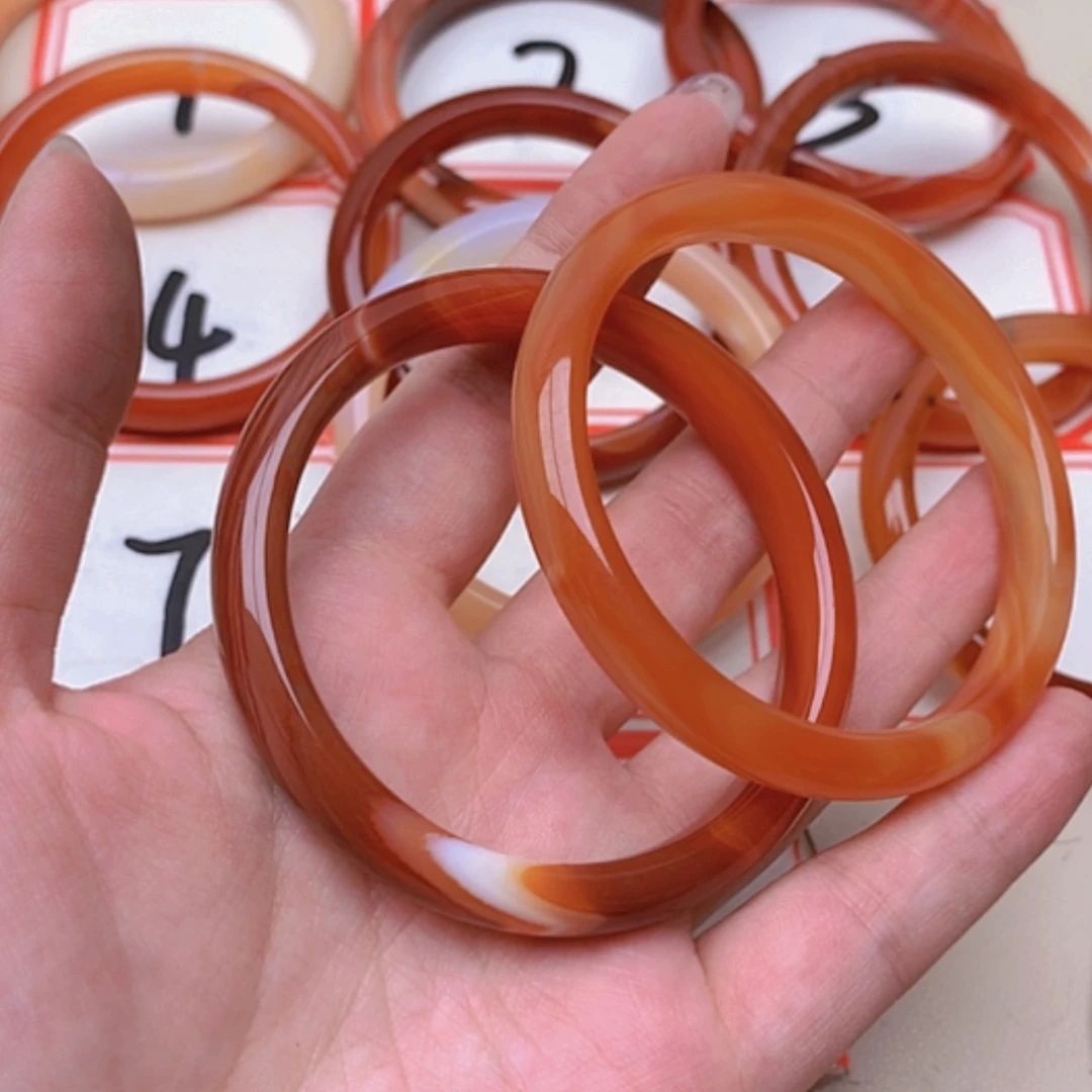 【闪购商品】未镶嵌玛瑙/玉髓珠宝半成品幸***星