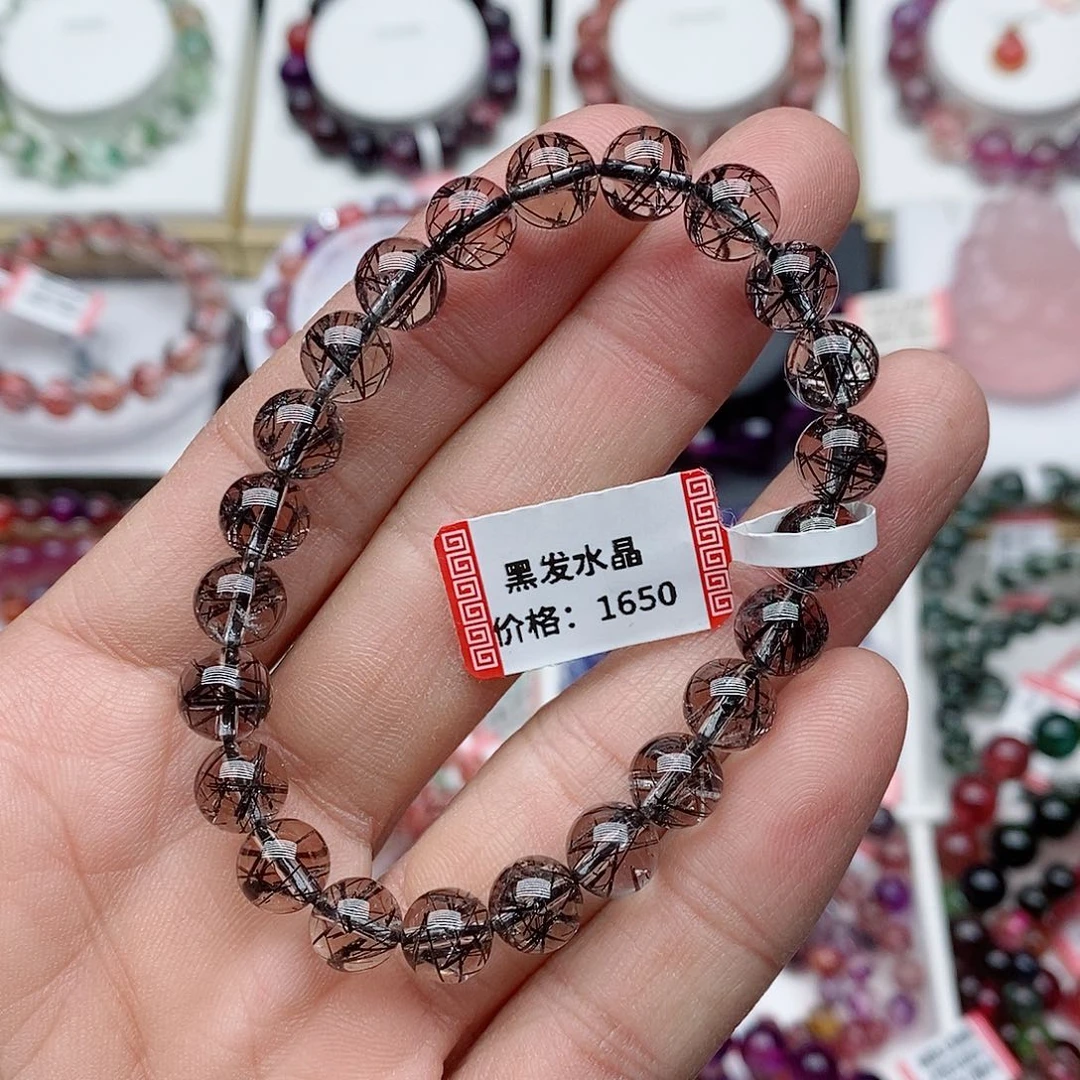 未镶嵌手链水晶水晶单圈手链未镶嵌