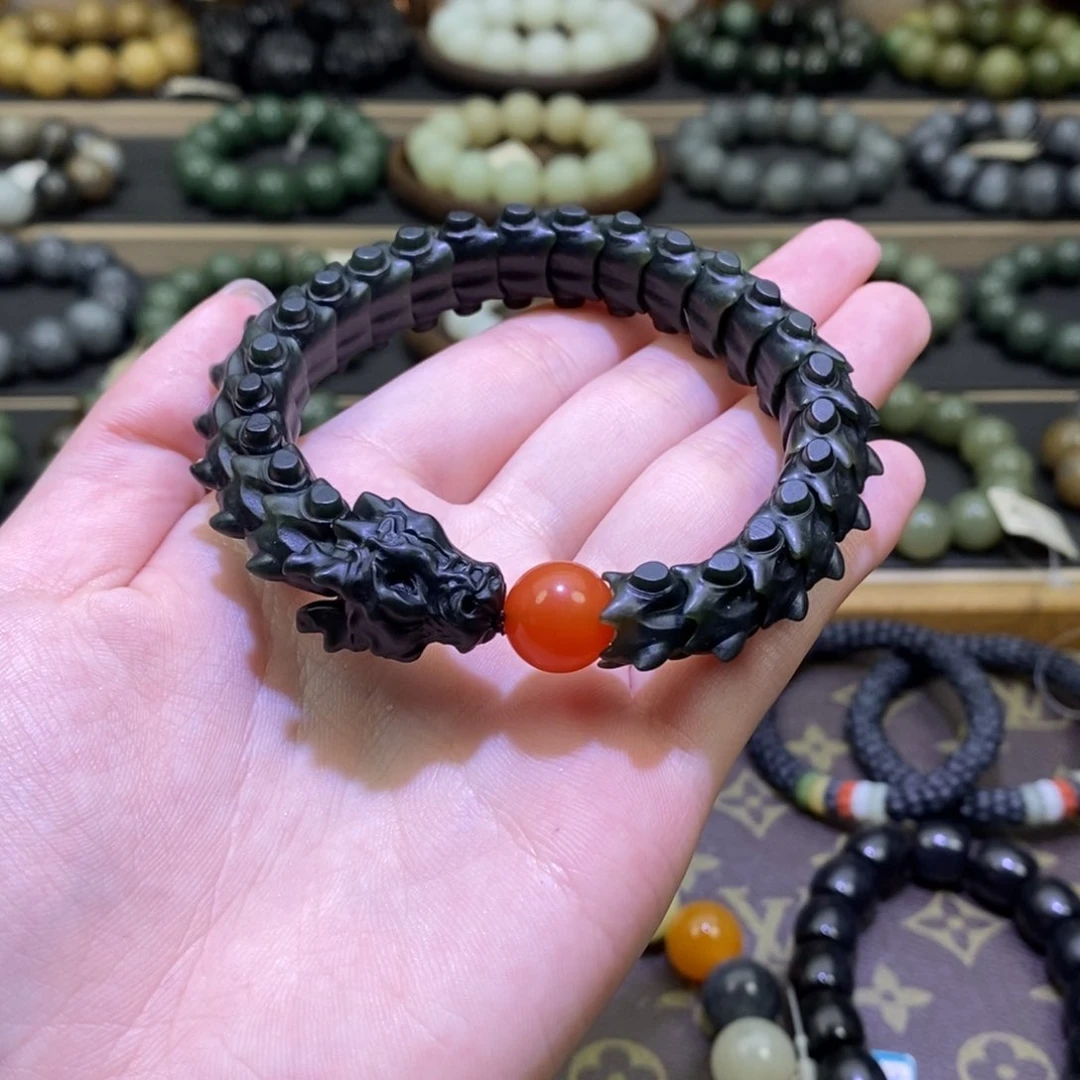 和田玉手串未镶嵌