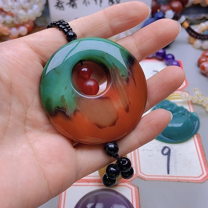 【闪购商品】未镶嵌玛瑙/玉髓珠宝半成品延****啡