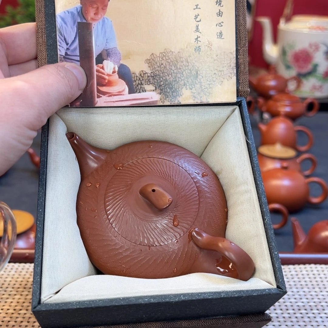 紫砂茶壶潮州手拉壶