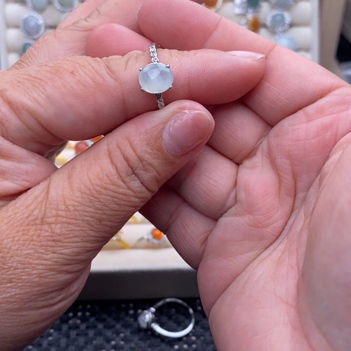 未镶嵌戒指翡翠-*邓缅甸