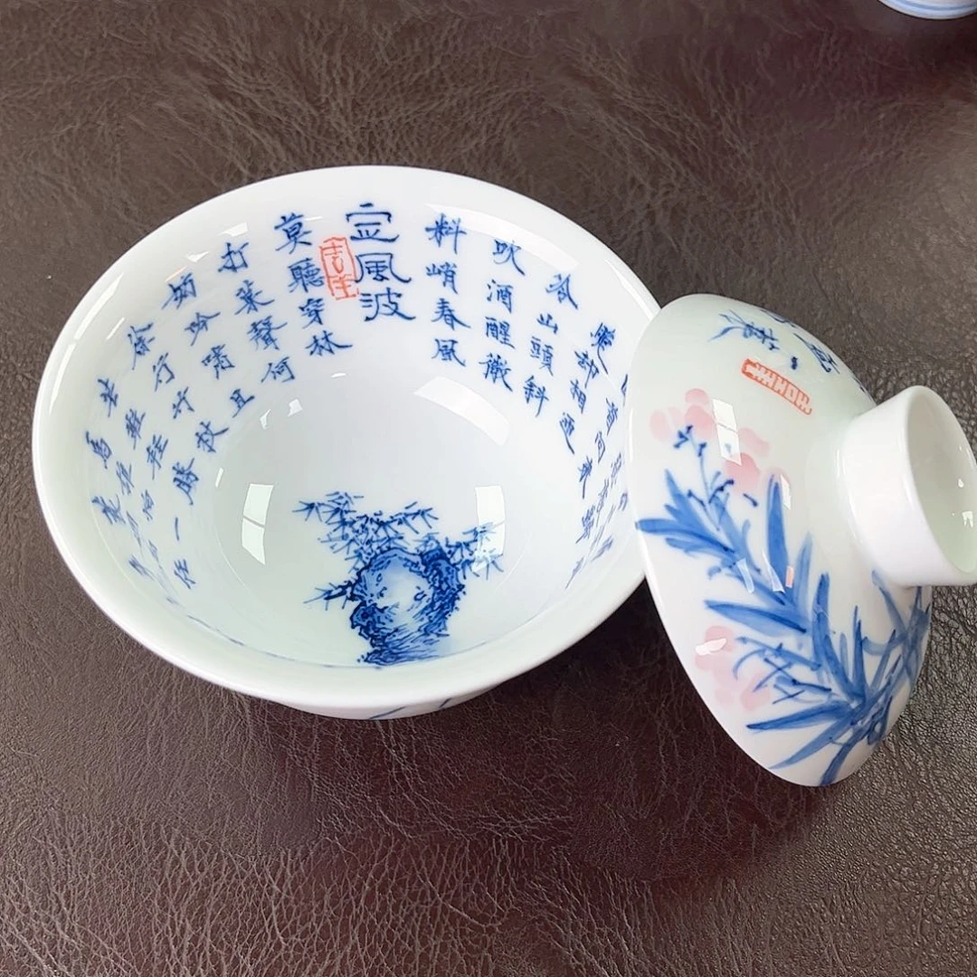 杯手绘高温瓷器瓷器