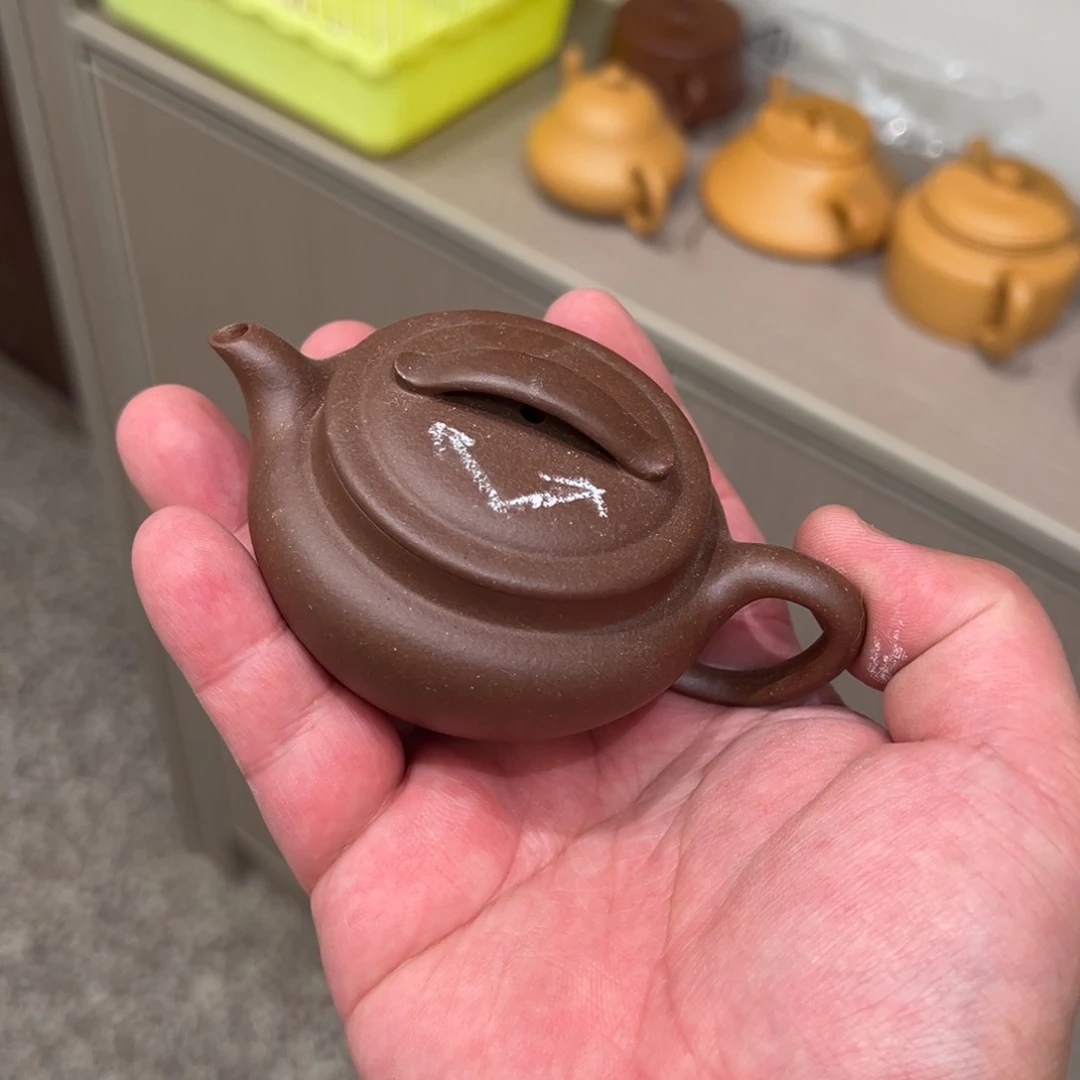 紫砂茶壶开裂90cc不退不换