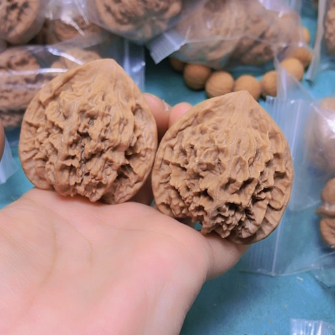 【闪购商品】把件核桃46.5龙鳞全品