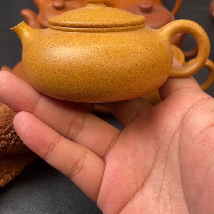 P***涛紫砂茶壶全手工寒江