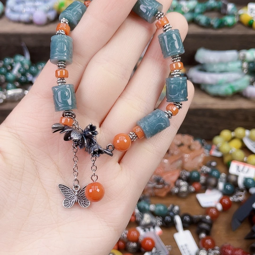 未镶嵌手链翡翠手链