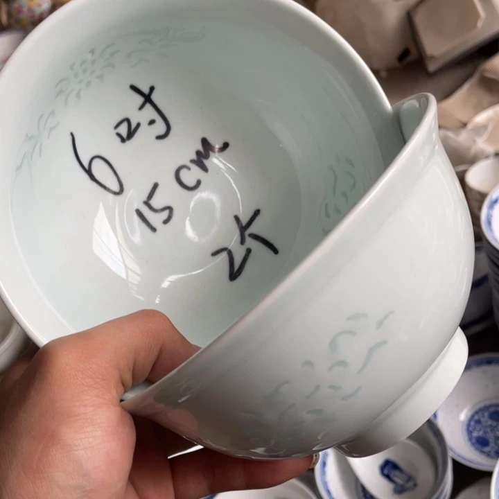 碗瓷景德镇高温细白瓷餐具