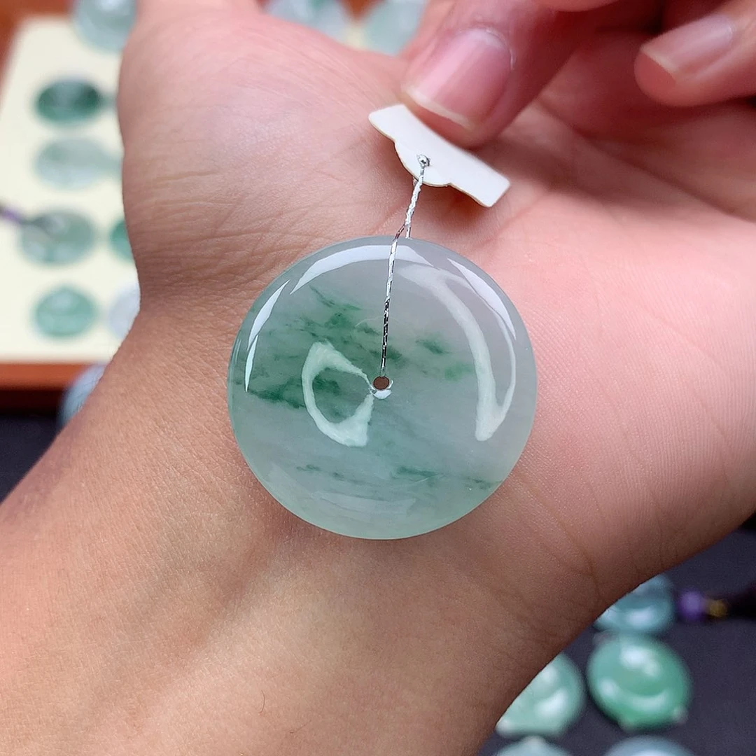 颈饰未镶嵌翡翠47 尺寸29.3-5