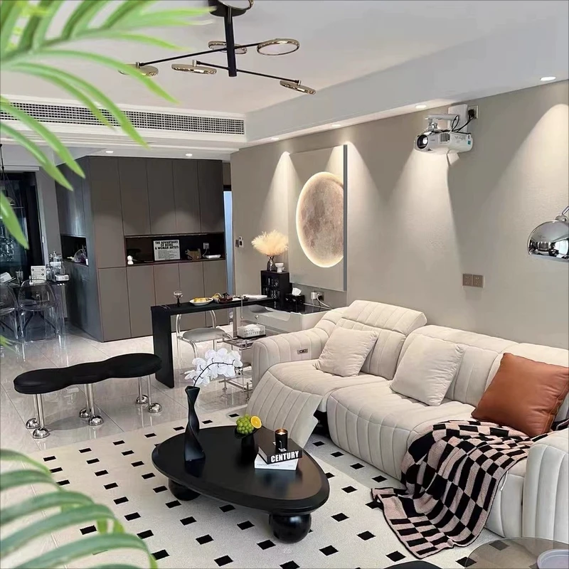 月球灯画入户玄关装饰客厅背景墙书房餐厅卧室挂画80120