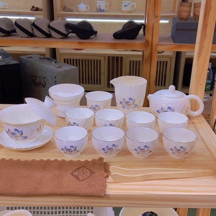 毕业套装茶壶盖碗全家福