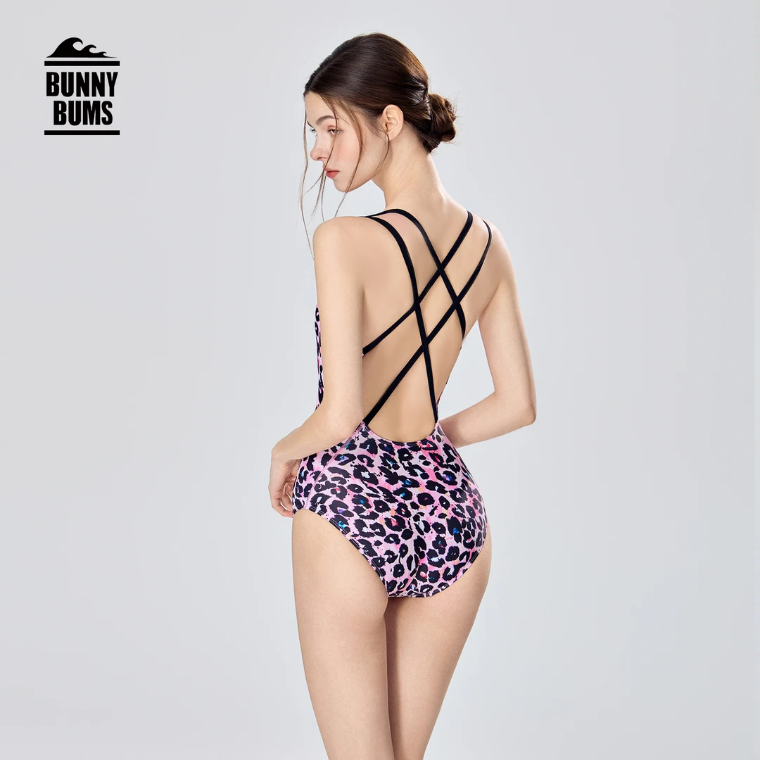 连体专业竞速泳衣女款2025新款高级感速干绝美游泳馆专用带胸垫