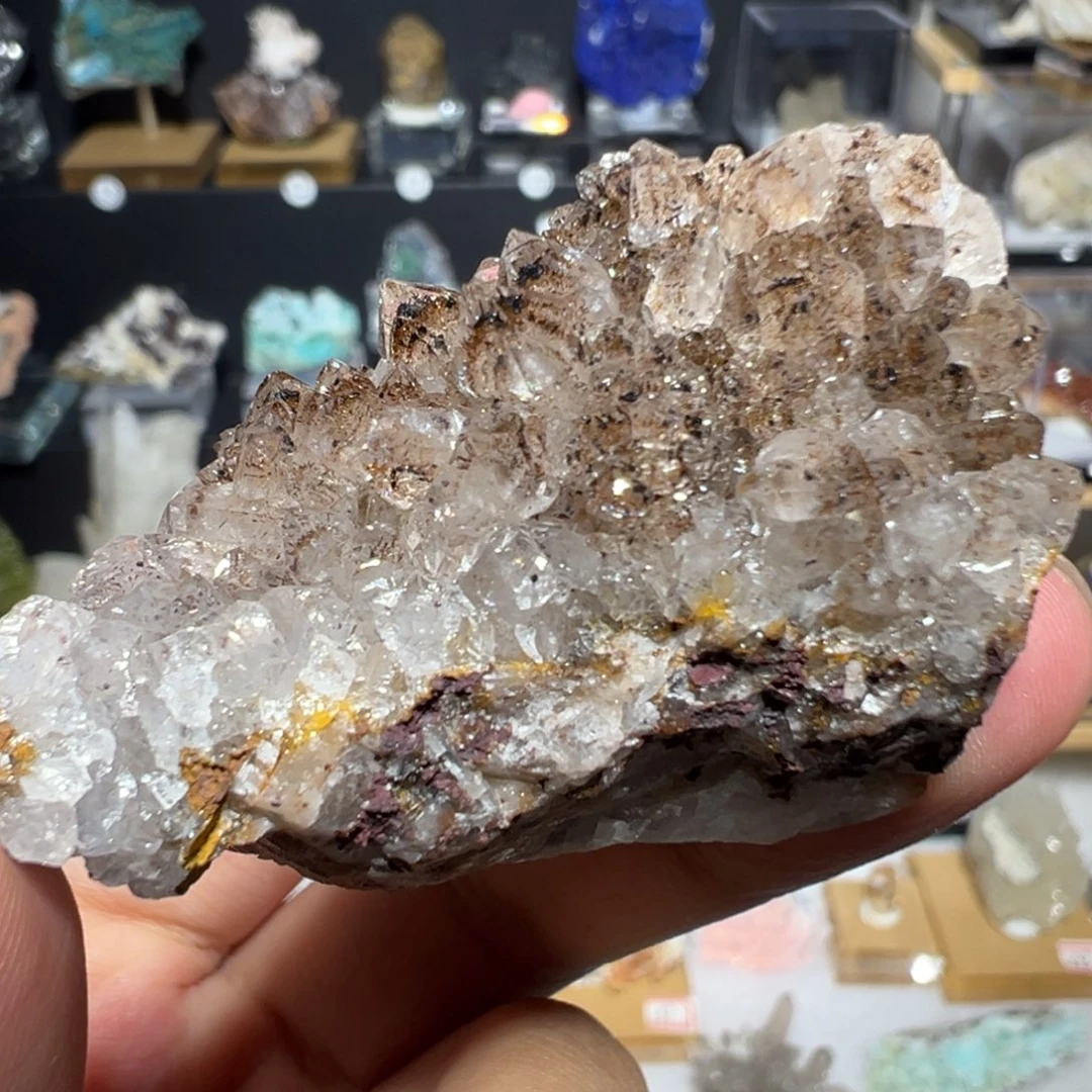 有机玻璃水晶包裹针铁