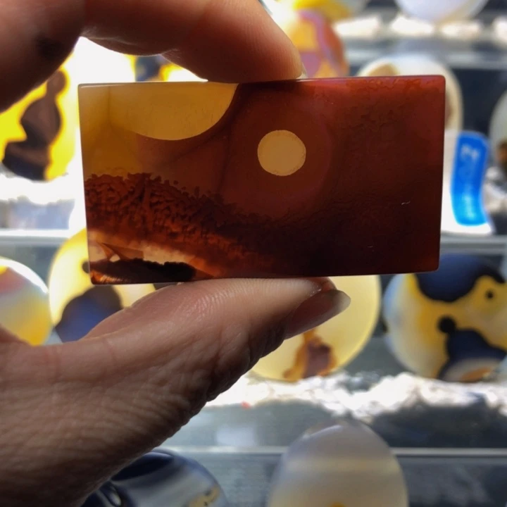 合金玛瑙/玉髓珠宝奇石104