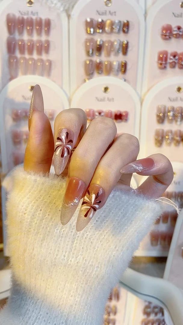 【冬日烟花】手工穿戴甲