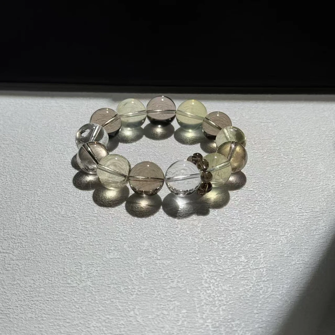 水晶手链 柠檬茶  ~16mm手链A362