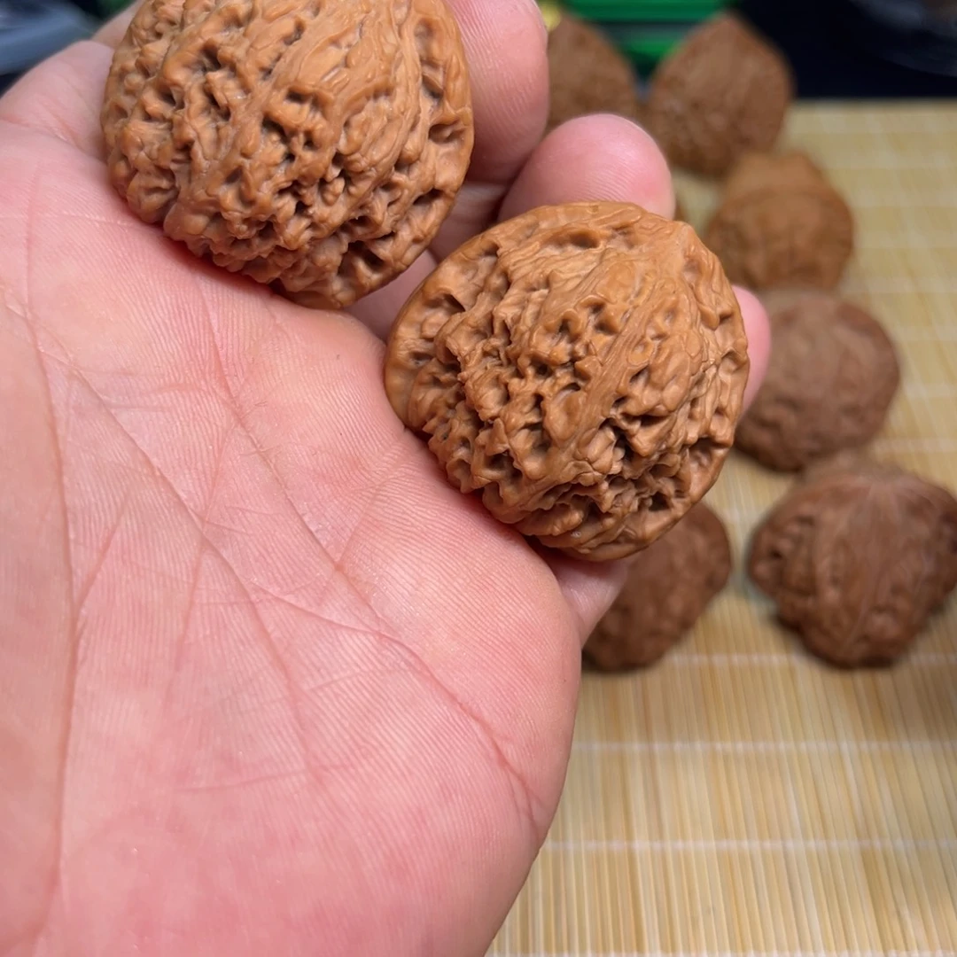 桃核把件土*！全品无修，三角南疆