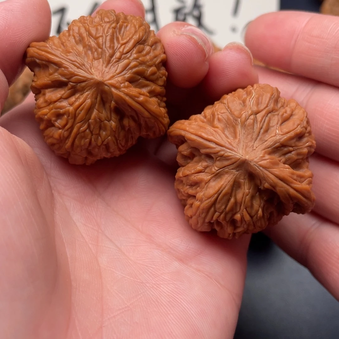 文玩核桃把件磨盘38