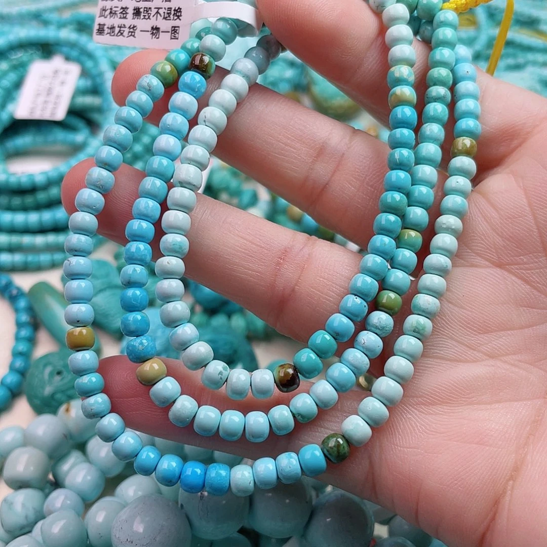 未镶嵌绿松石珠宝奇石