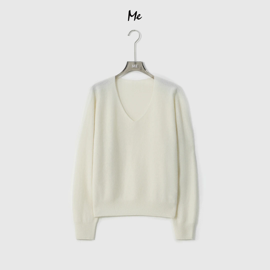 ME【天山奶绒衫】北纬37°山羊绒混纺拉绒工艺百搭时尚毛衣MESA1981