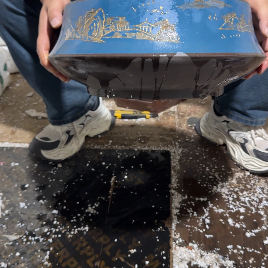 紫砂花盆口径23.12口径