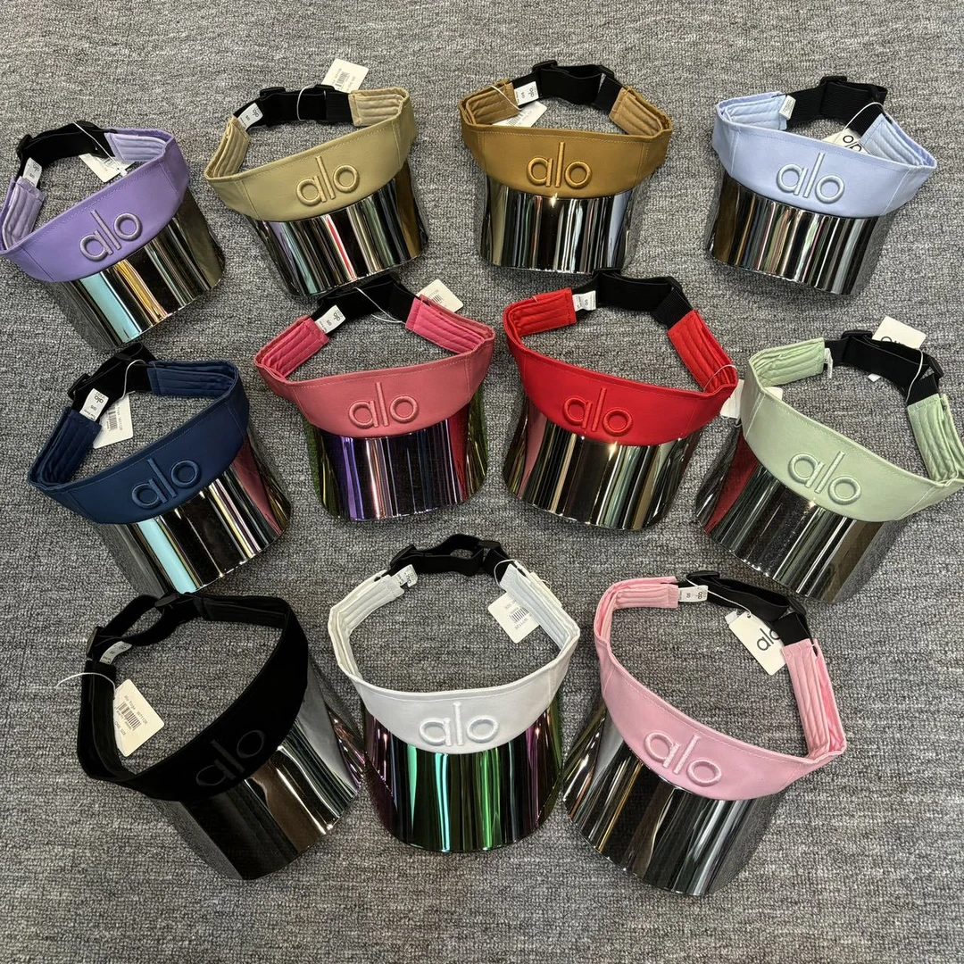 alo鸭舌帽女防晒防紫外线宽檐运动帽跑步夏季遮阳户外运动空顶帽