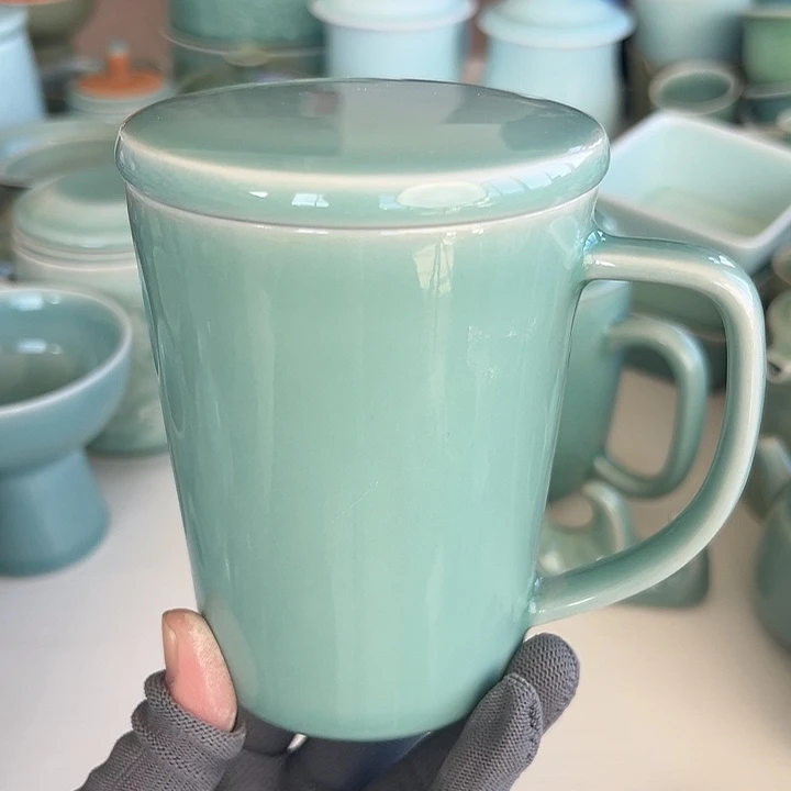 小米茶器龙泉青瓷