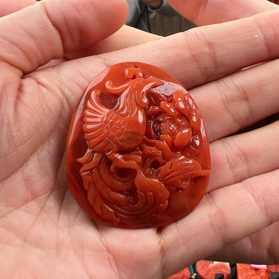 南红玛瑙南红吊坠未镶嵌