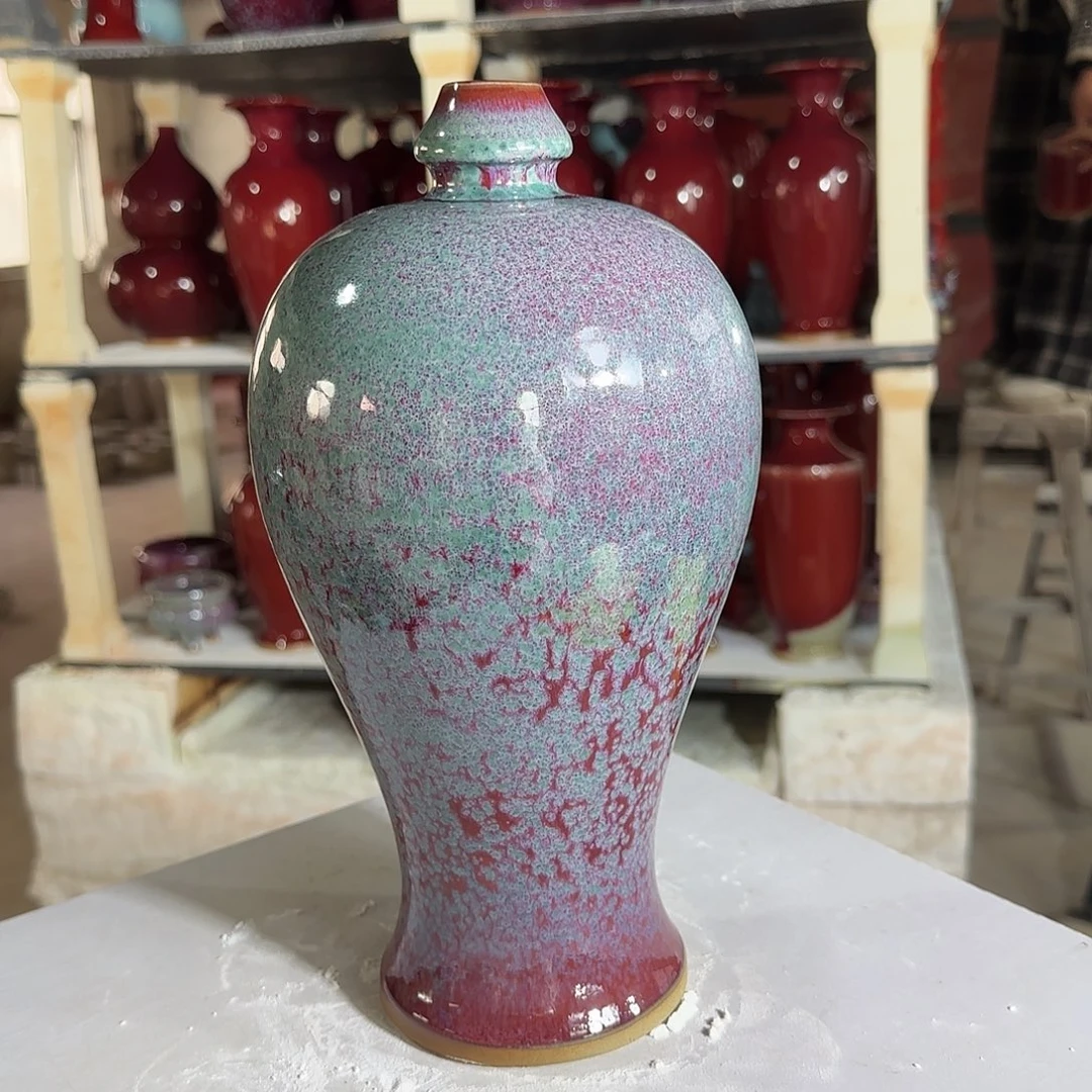 陶摆件郑家钧窑摆件