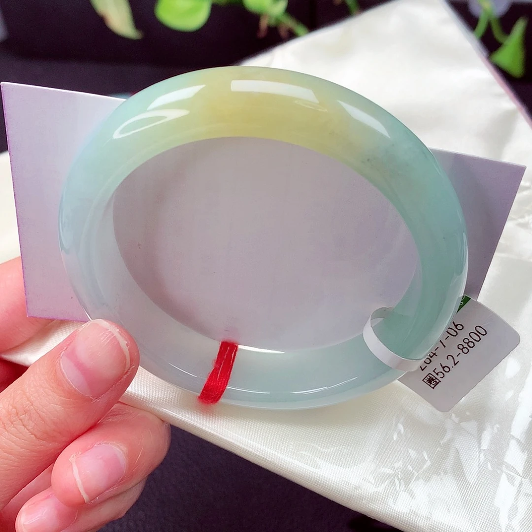 翡翠未镶嵌手镯缅甸天然a货翡翠手镯