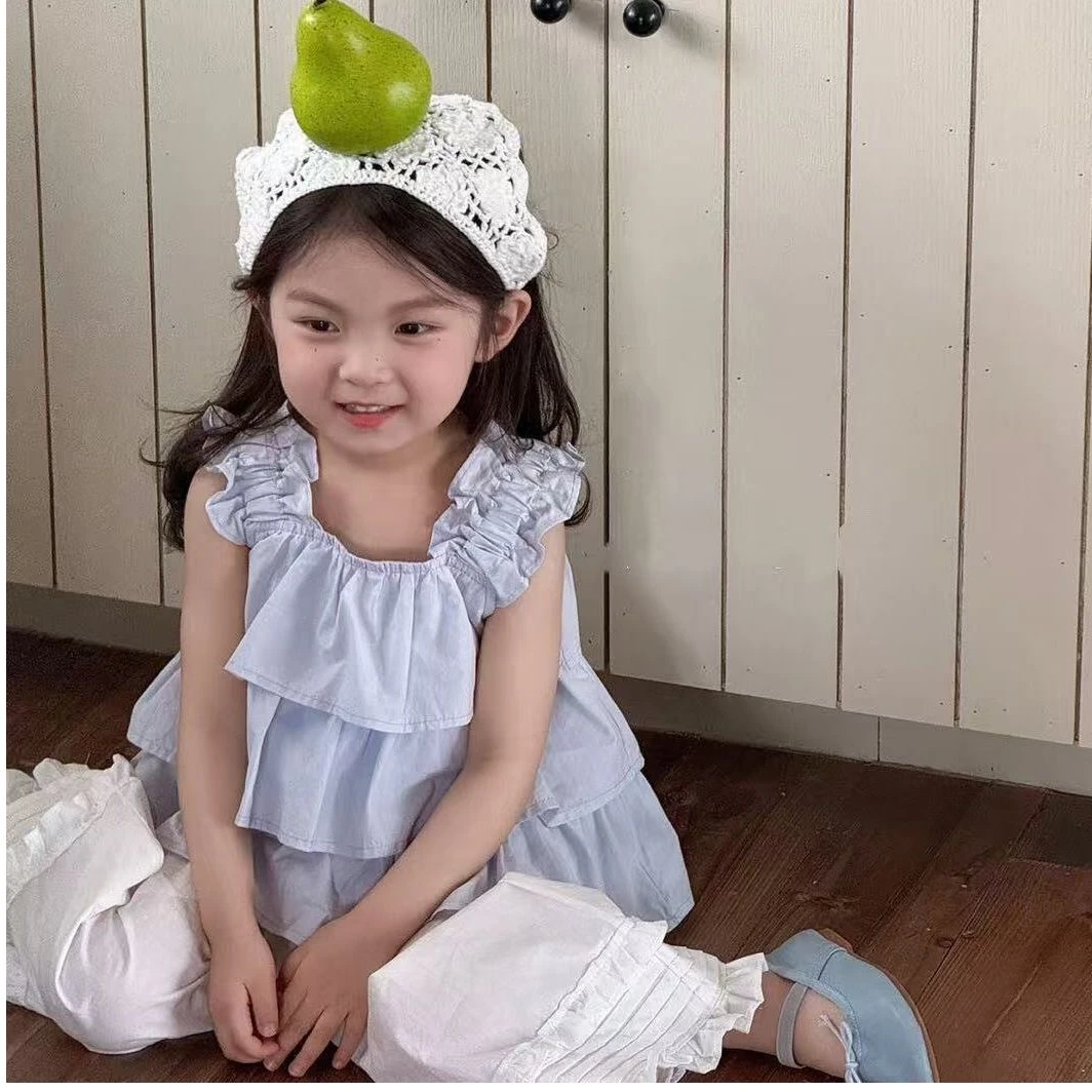 AC483~XZM·25夏~多层吊带娃娃衫1621