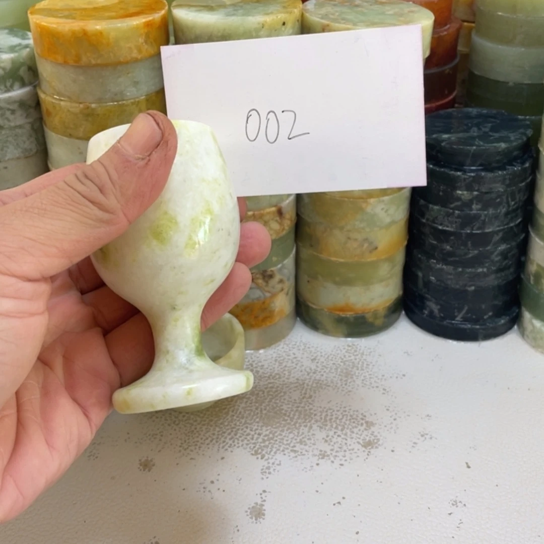 【闪购商品】未镶嵌蛇纹石玉珠宝半成品江**送